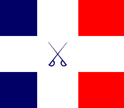 [Former flag of a 3-star General]